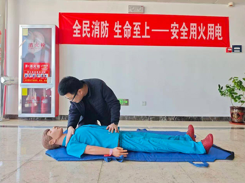 经开安全｜经开环保科技开展心肺复苏操作专项培训